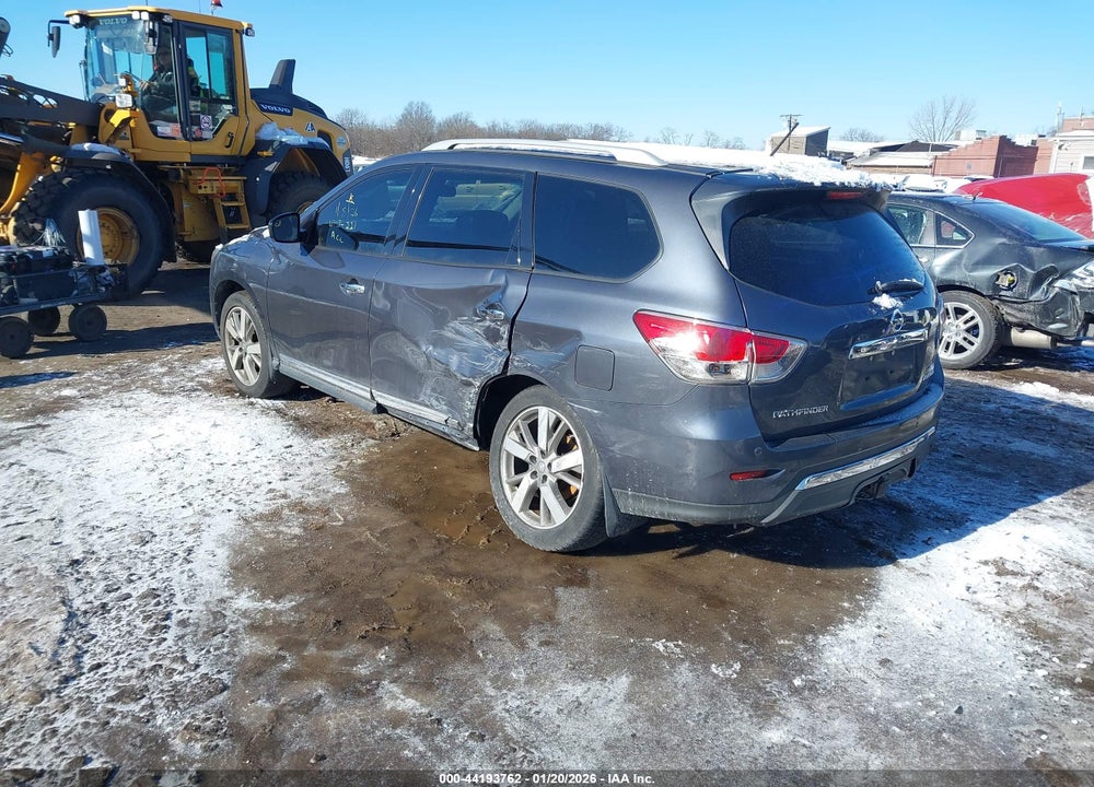 2014 NISSAN PATHFINDER PLATINUM VIN: 5N1AR2MM3EC611936