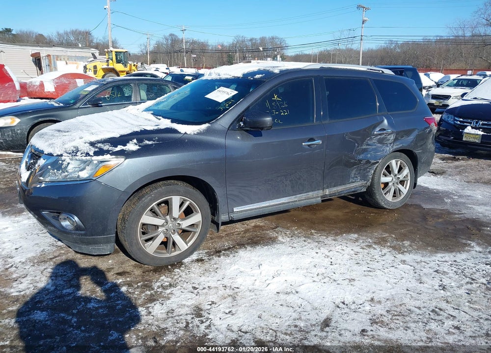 2014 NISSAN PATHFINDER PLATINUM VIN: 5N1AR2MM3EC611936