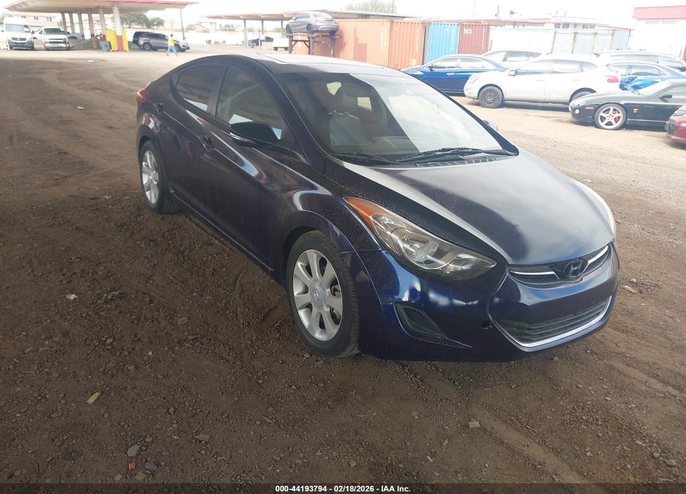 2013 HYUNDAI ELANTRA LIMITED VIN: 5NPDH4AE7DH252543