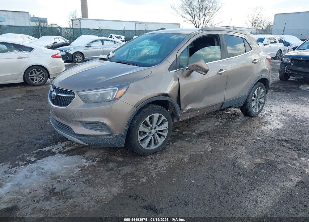 2019 BUICK ENCORE AWD PREFERRED VIN: KL4CJESB2KB906495