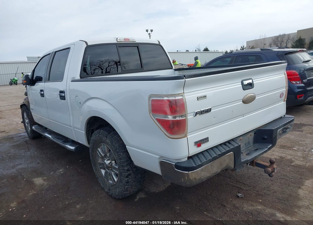 2012 FORD F-150 XLT VIN: 1FTFW1CTXCKD23341