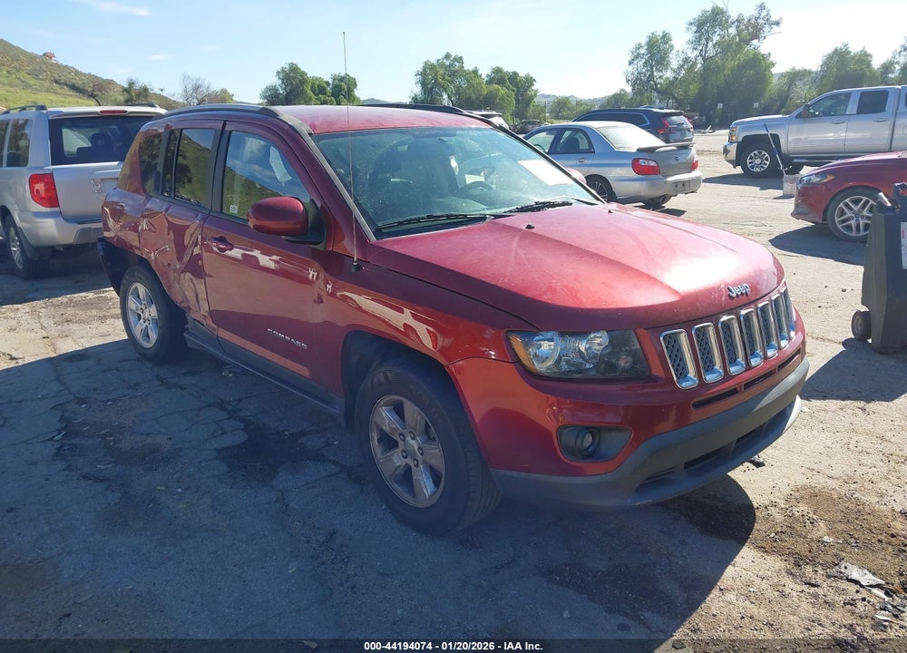 2017 JEEP COMPASS LATITUDE FWD VIN: 1C4NJCEB6HD182614