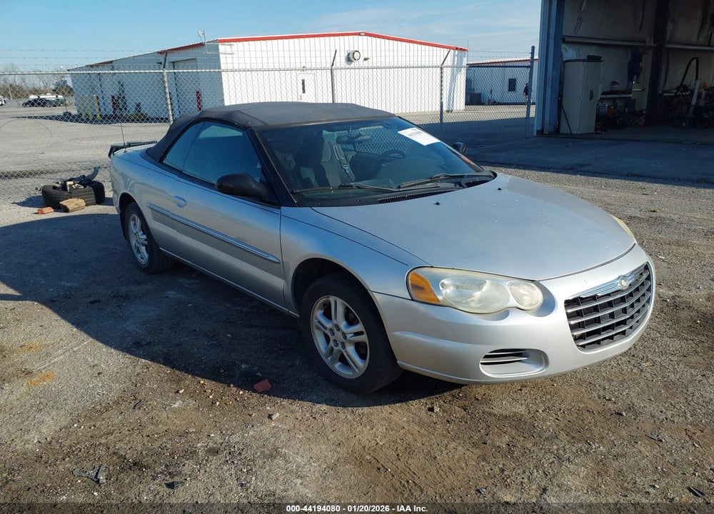 2005 CHRYSLER SEBRING GTC VIN: 1C3EL75RX5N676841