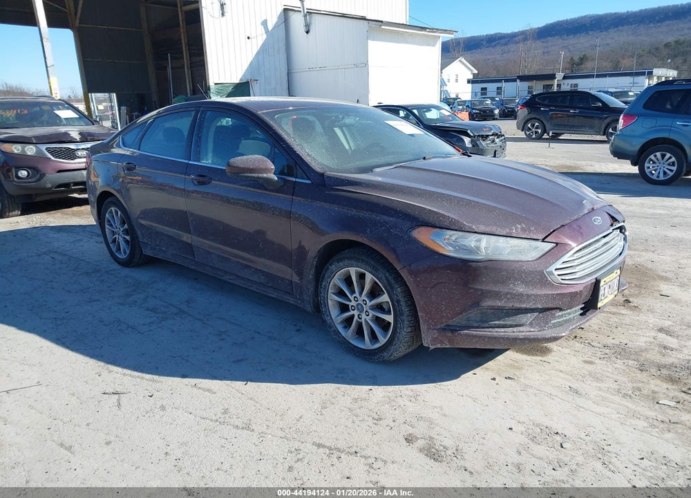 2017 FORD FUSION SE VIN: 3FA6P0H70HR176782