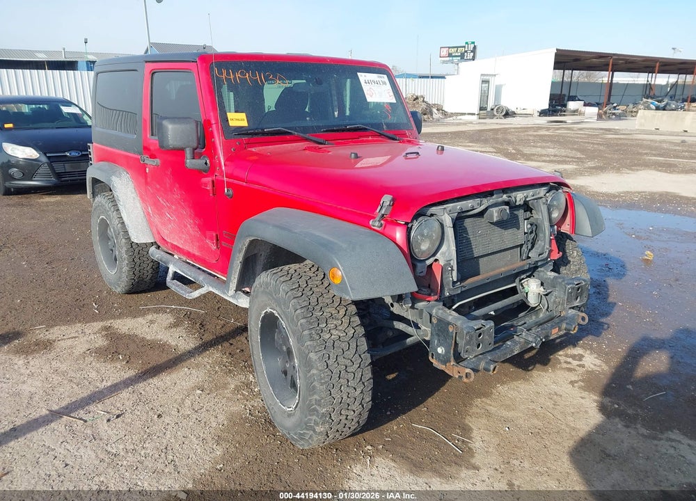 2013 JEEP WRANGLER SPORT VIN: 1C4AJWAG3DL693392