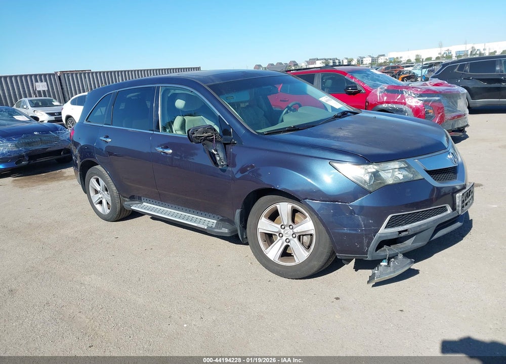 2012 ACURA MDX TECHNOLOGY PACKAGE VIN: 2HNYD2H37CH532566
