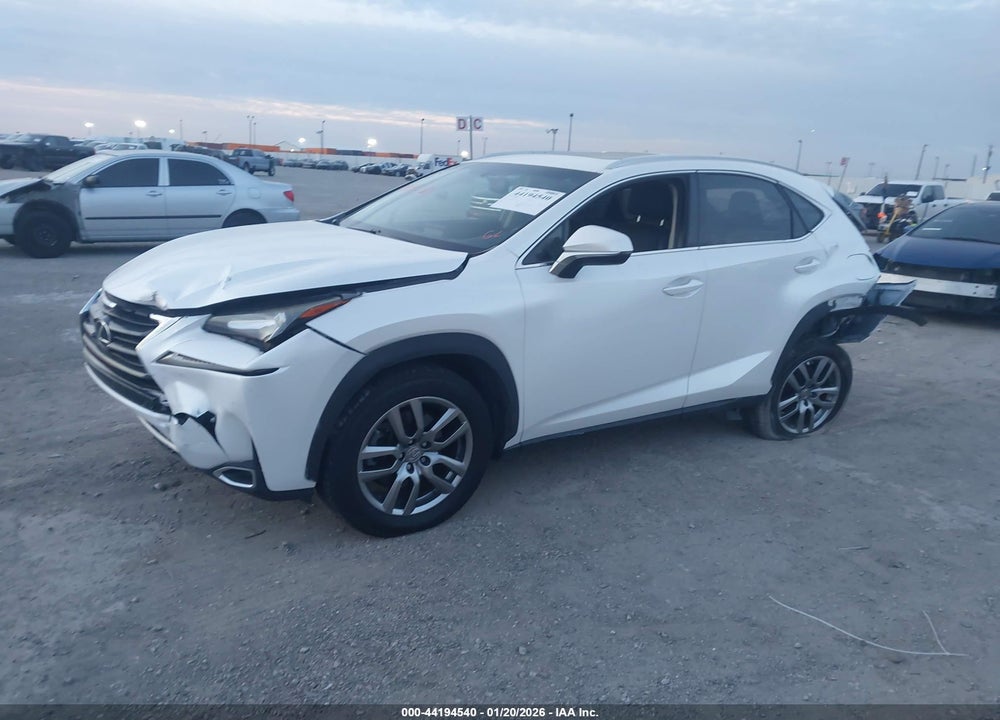 2016 LEXUS NX 200T VIN: JTJYARBZ5G2034494