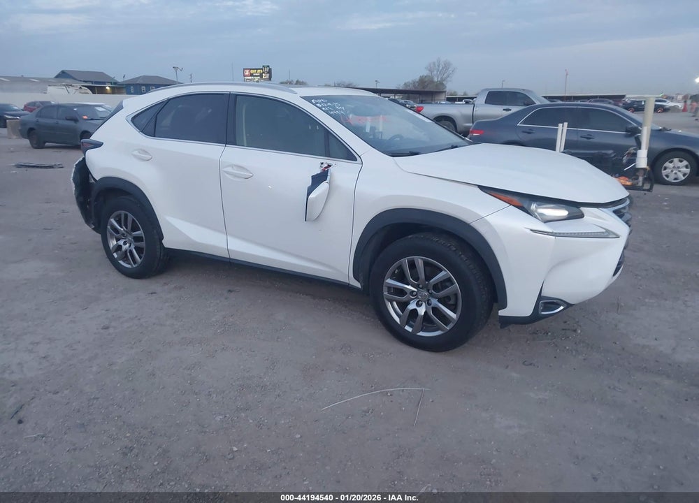 2016 LEXUS NX 200T VIN: JTJYARBZ5G2034494