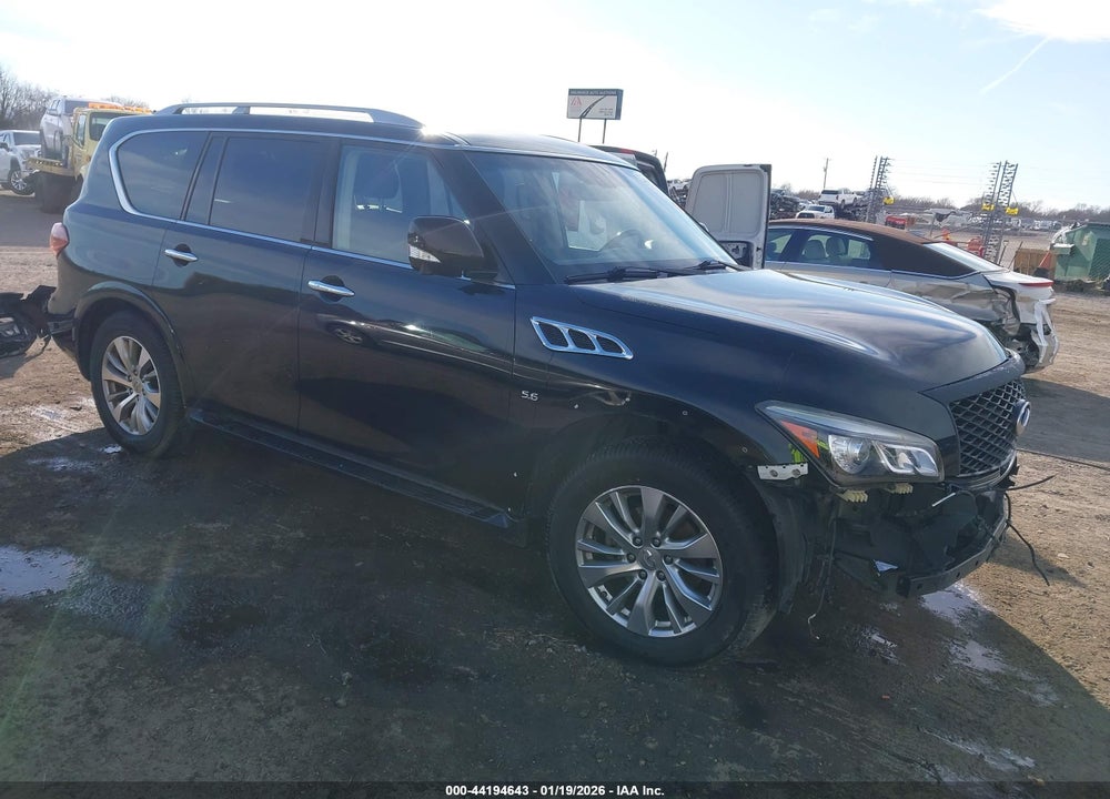 2016 INFINITI QX80 LIMITED VIN: JN8AZ2NE8G9121332