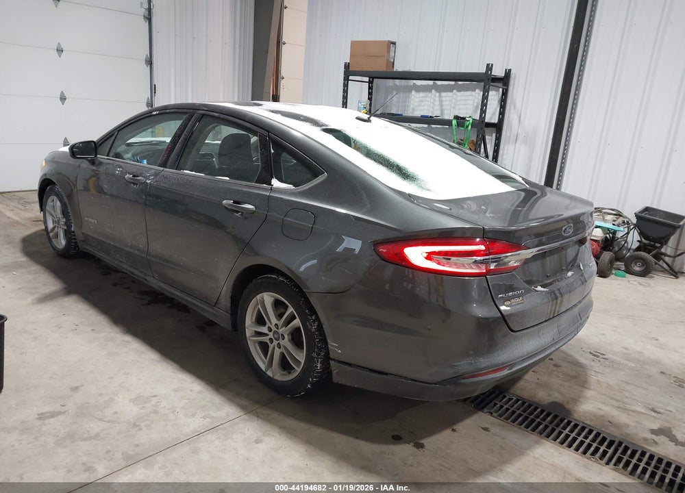 2018 FORD FUSION HYBRID SE VIN: 3FA6P0LU3JR232443