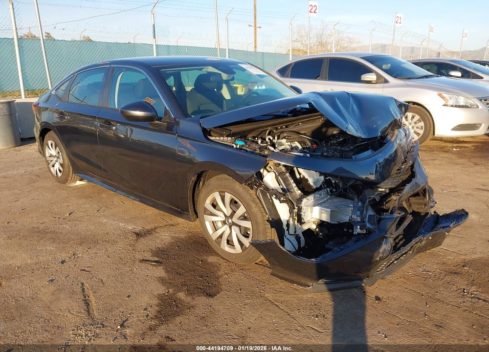 2026 HONDA CIVIC LX VIN: 2HGFE2F25TH531468