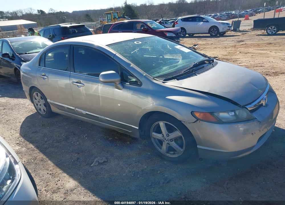 2006 HONDA CIVIC LX VIN: 1HGFA16506L026042