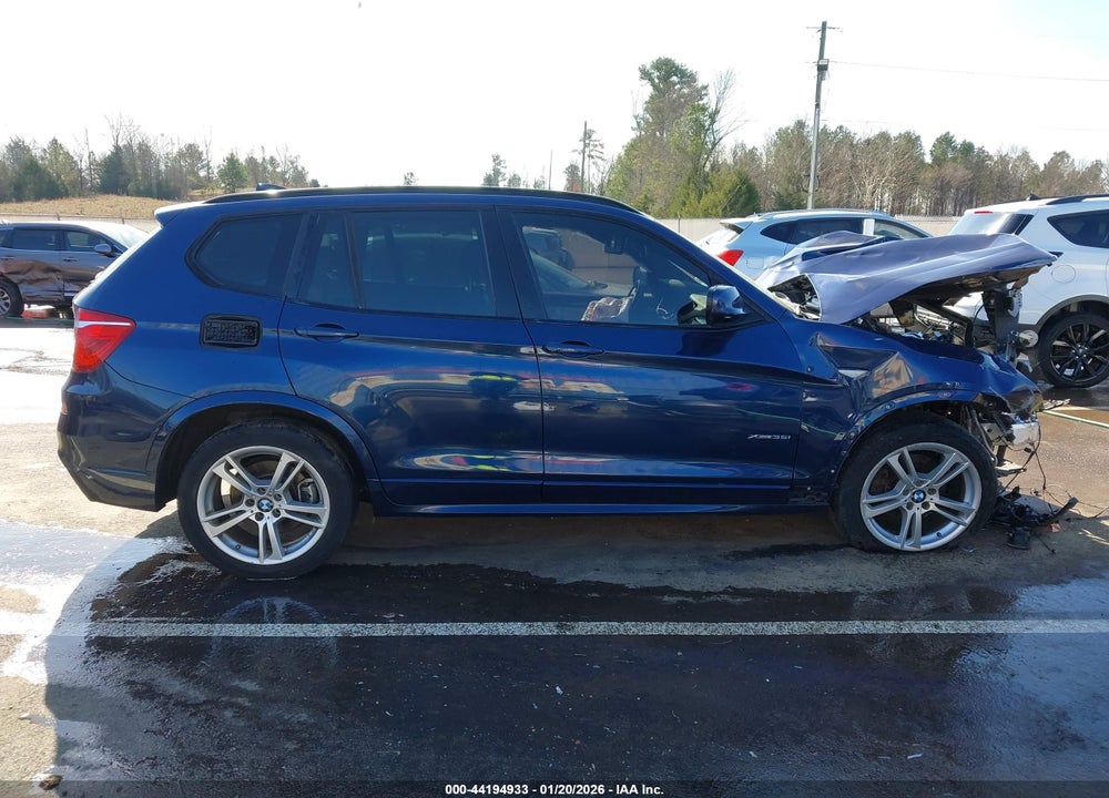 2012 BMW X3 XDRIVE3 VIN: 5UXWX7C50CL735844