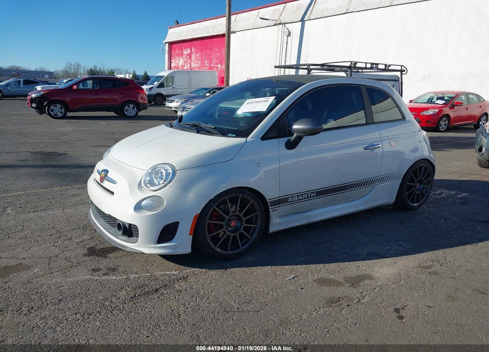 2013 FIAT 500C ABARTH VIN: 3C3CFFJH7DT739785