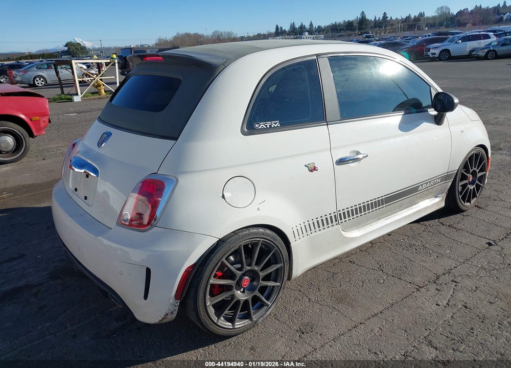 2013 FIAT 500C ABARTH VIN: 3C3CFFJH7DT739785