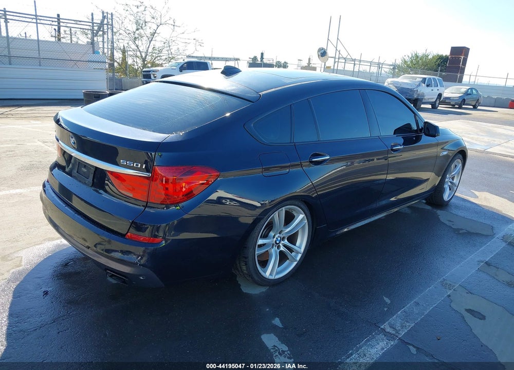 2013 BMW 550I GRAN TURISMO VIN: WBASN0C59DDW92692