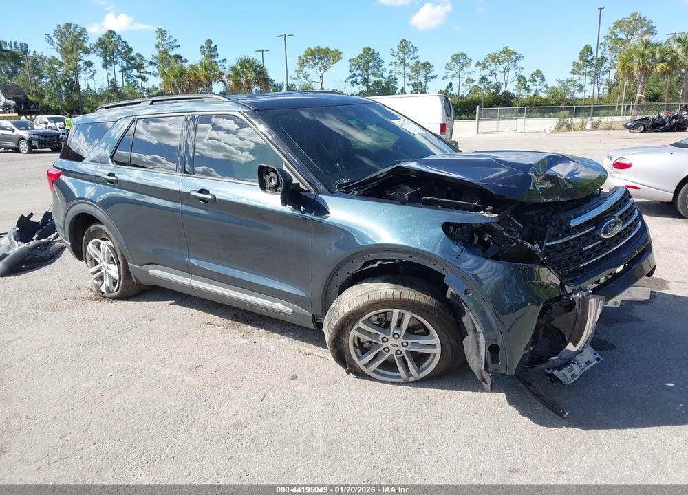 2022 FORD EXPLORER XLT VIN: 1FMSK7DH8NGB91351