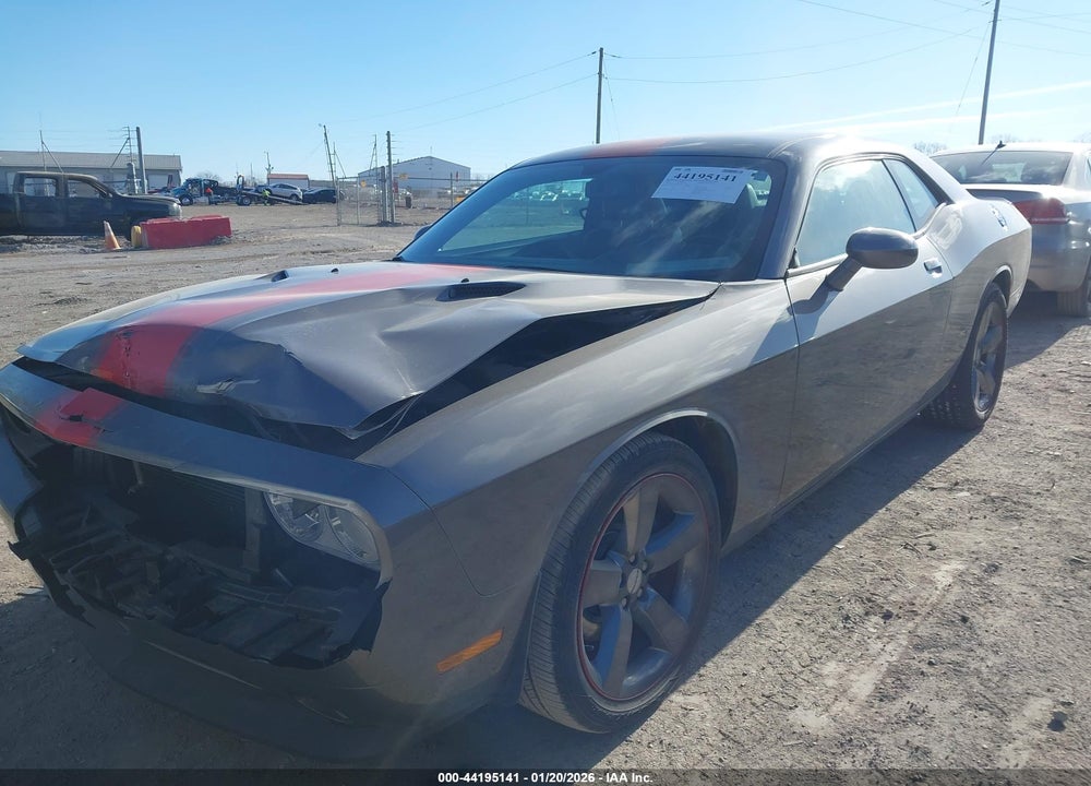 2012 DODGE CHALLENGER SXT VIN: 2C3CDYAG2CH262392