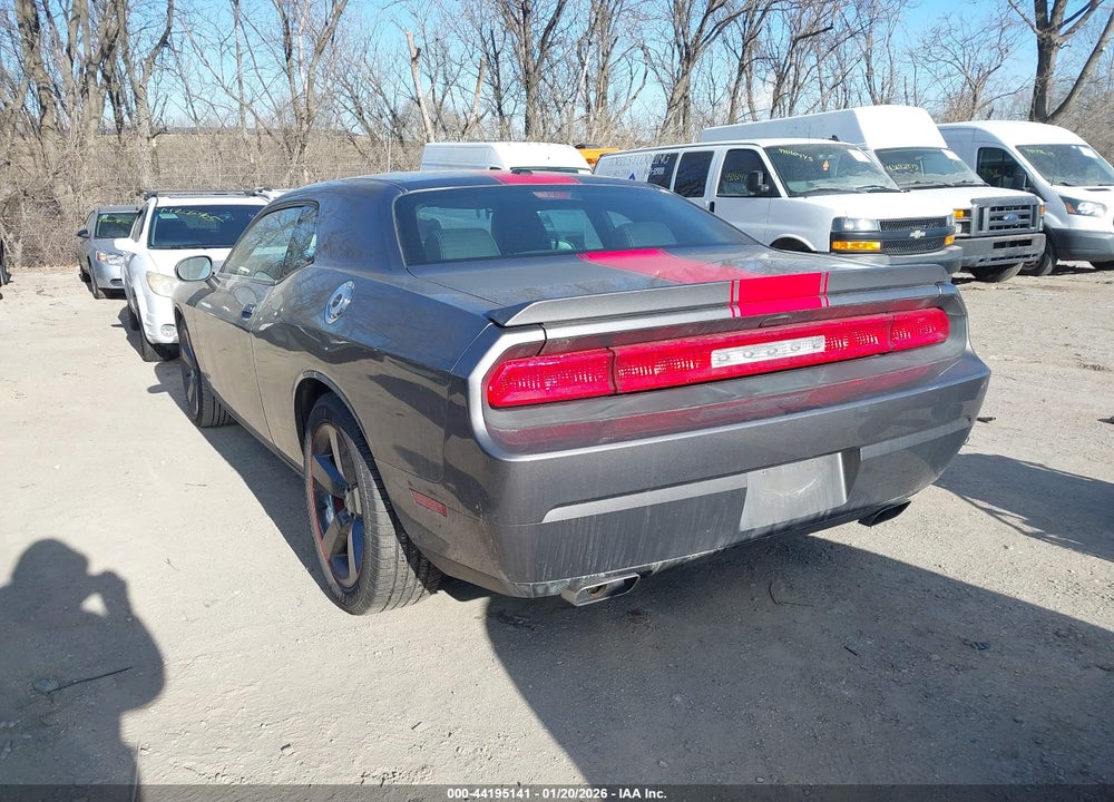 2012 DODGE CHALLENGER SXT VIN: 2C3CDYAG2CH262392