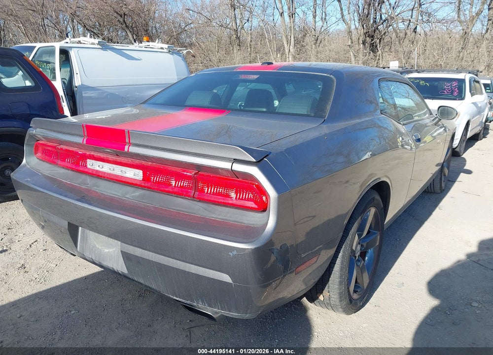 2012 DODGE CHALLENGER SXT VIN: 2C3CDYAG2CH262392