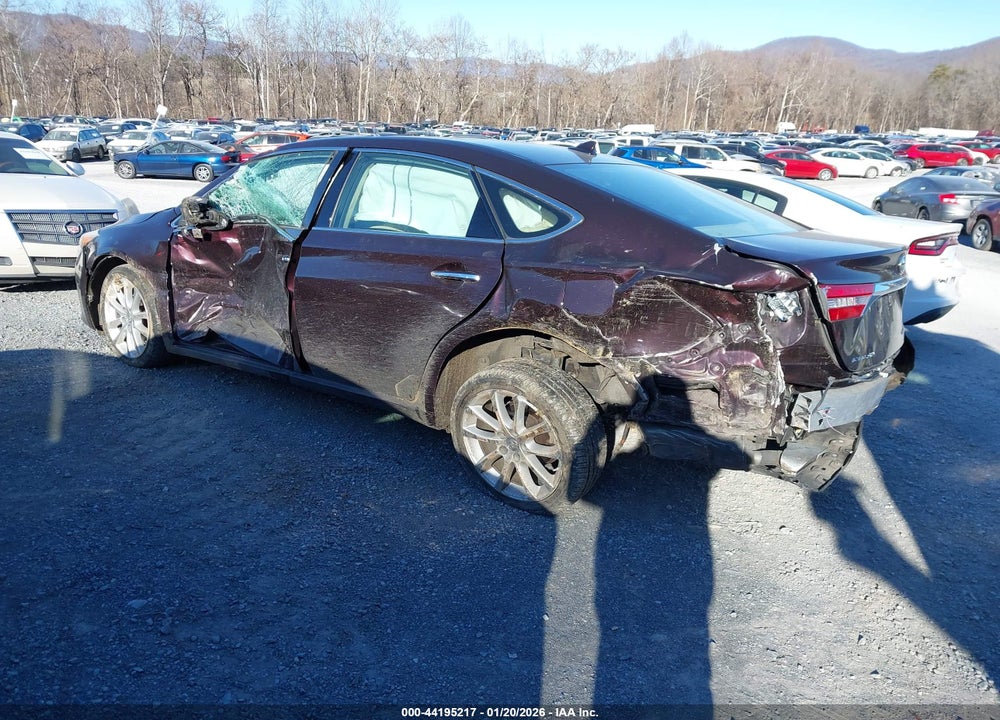2013 TOYOTA AVALON LIMITED VIN: 4T1BK1EB2DU041100