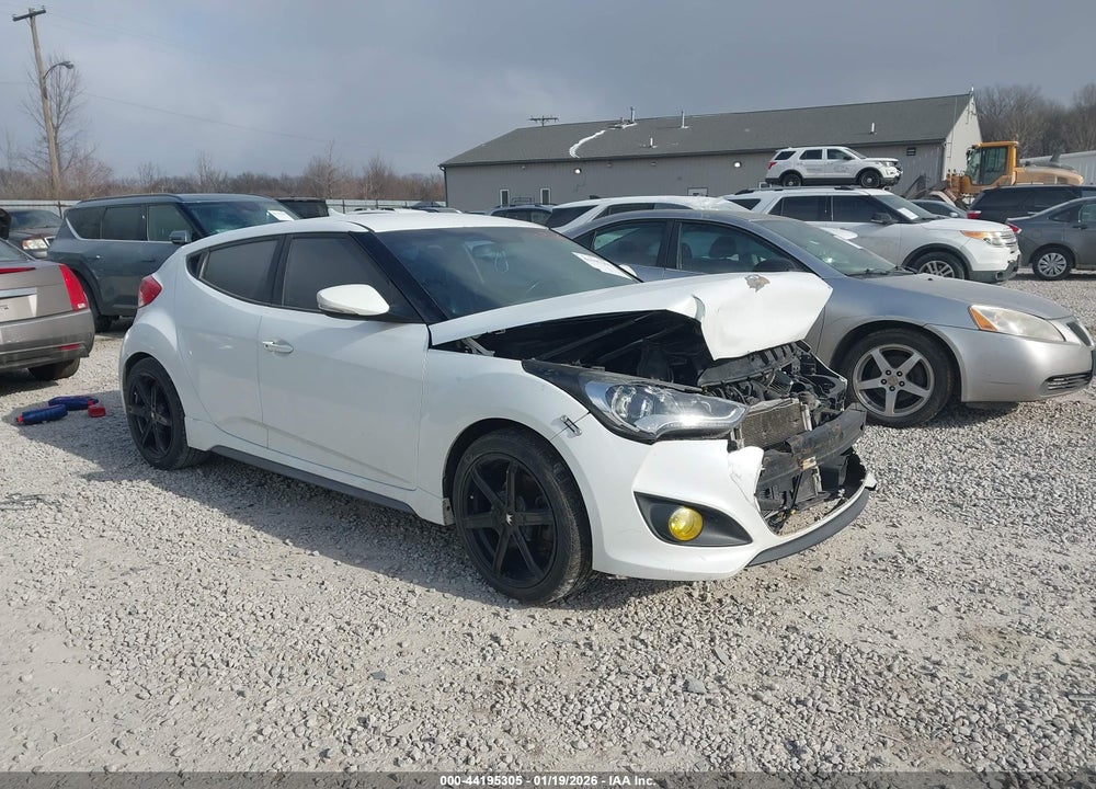 2015 HYUNDAI VELOSTER TURBO VIN: KMHTC6AE3FU223373