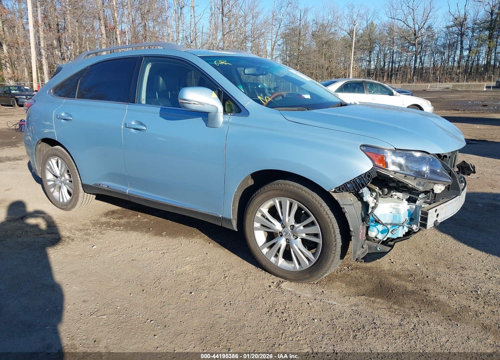2010 LEXUS RX 450H VIN: JTJBC1BA8A2405098