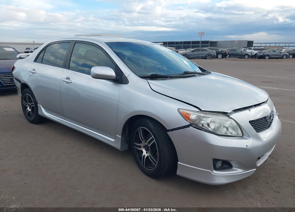2009 TOYOTA COROLLA S VIN: 1NXBU40EX9Z044380
