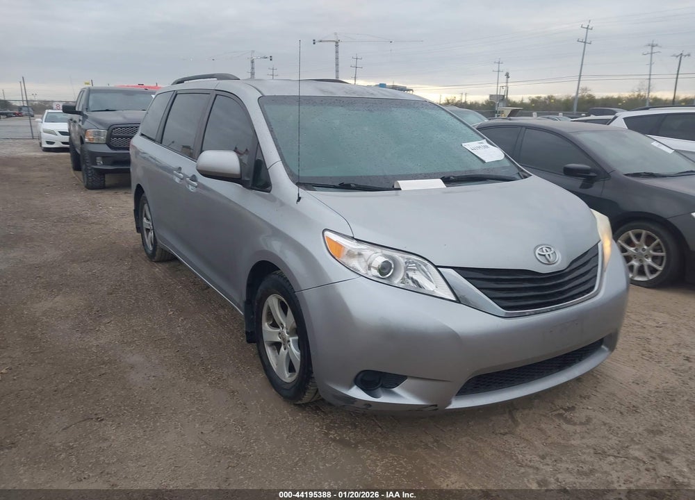2012 TOYOTA SIENNA LE VIN: 5TDKK3DC4CS267801