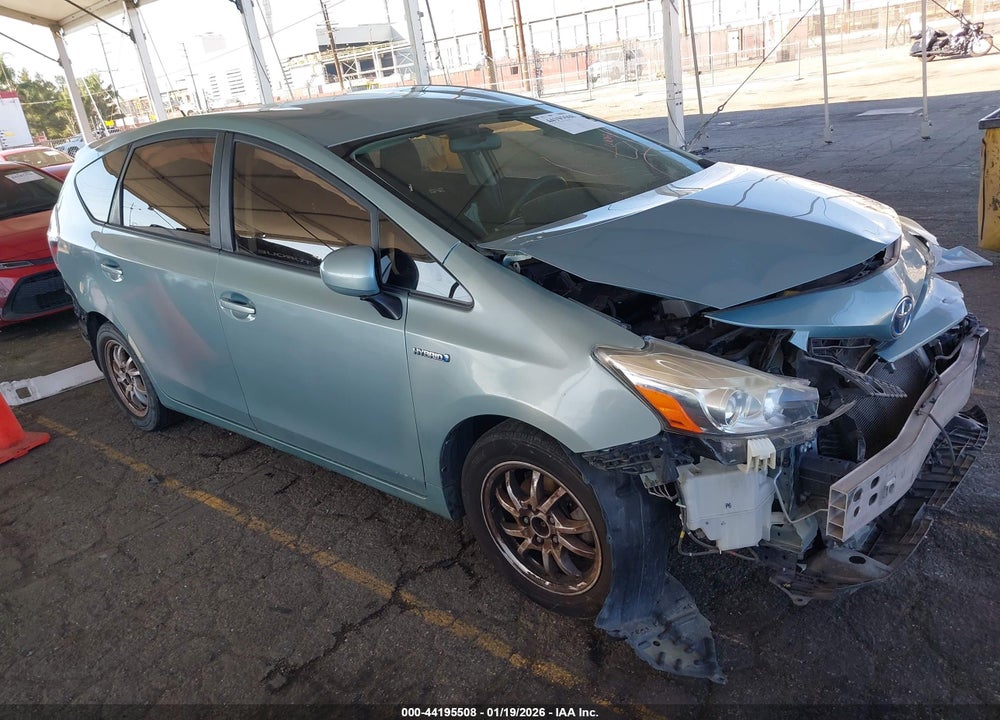 2015 TOYOTA PRIUS V FIVE VIN: JTDZN3EUXFJ022905