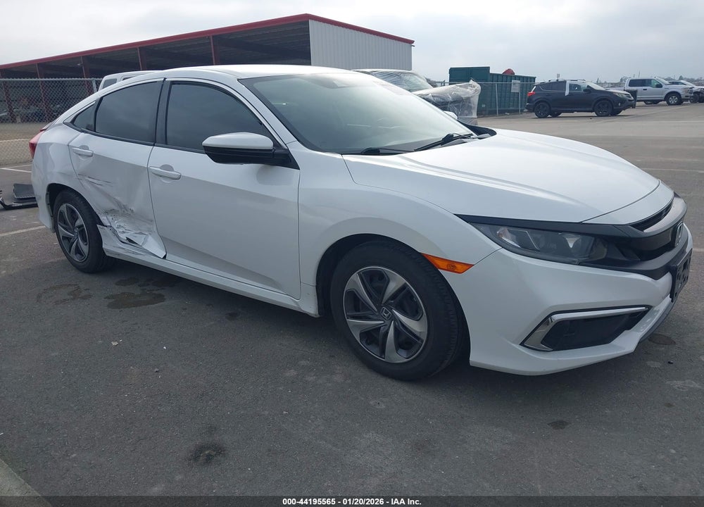 2019 HONDA CIVIC LX VIN: 2HGFC2F66KH592268