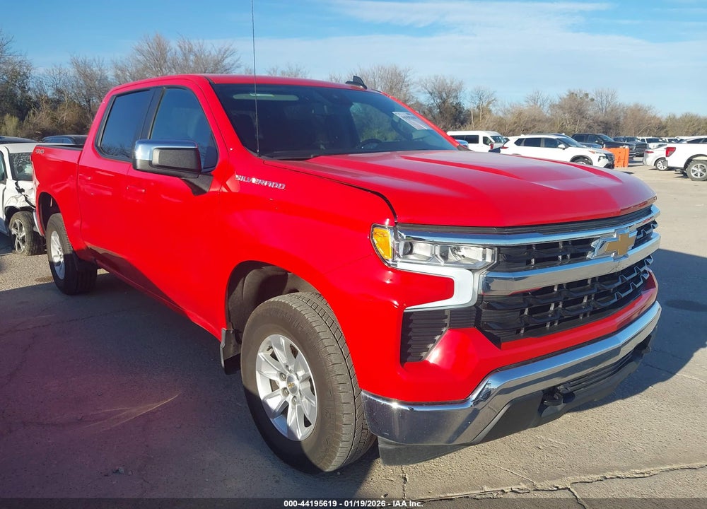 2025 CHEVROLET SILVERADO 1500 4WD  STANDARD BED LT VIN: 1GCUKDED2SZ117592