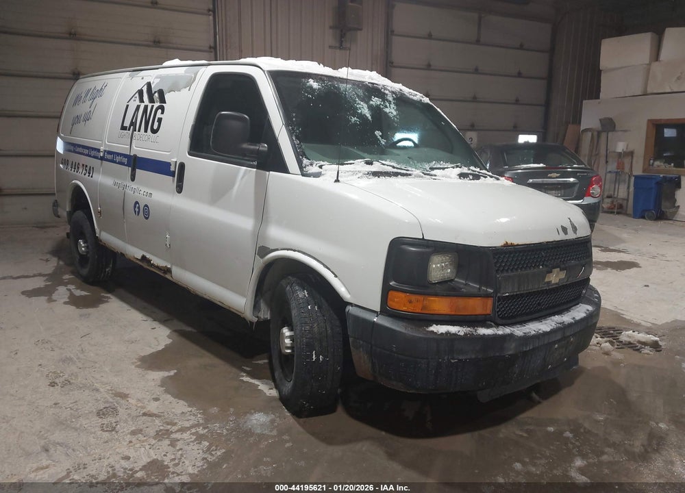 2011 CHEVROLET EXPRESS 2500 WORK VAN VIN: 1GCWGFCA9B1177737