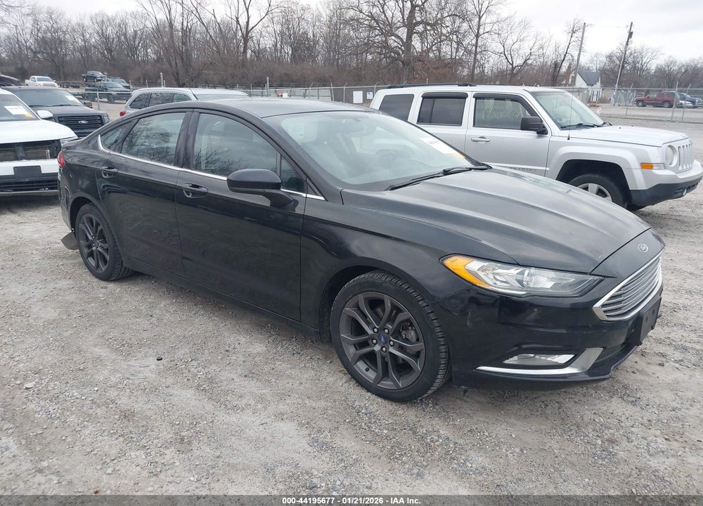 2018 FORD FUSION SE VIN: 3FA6P0HD8JR284529