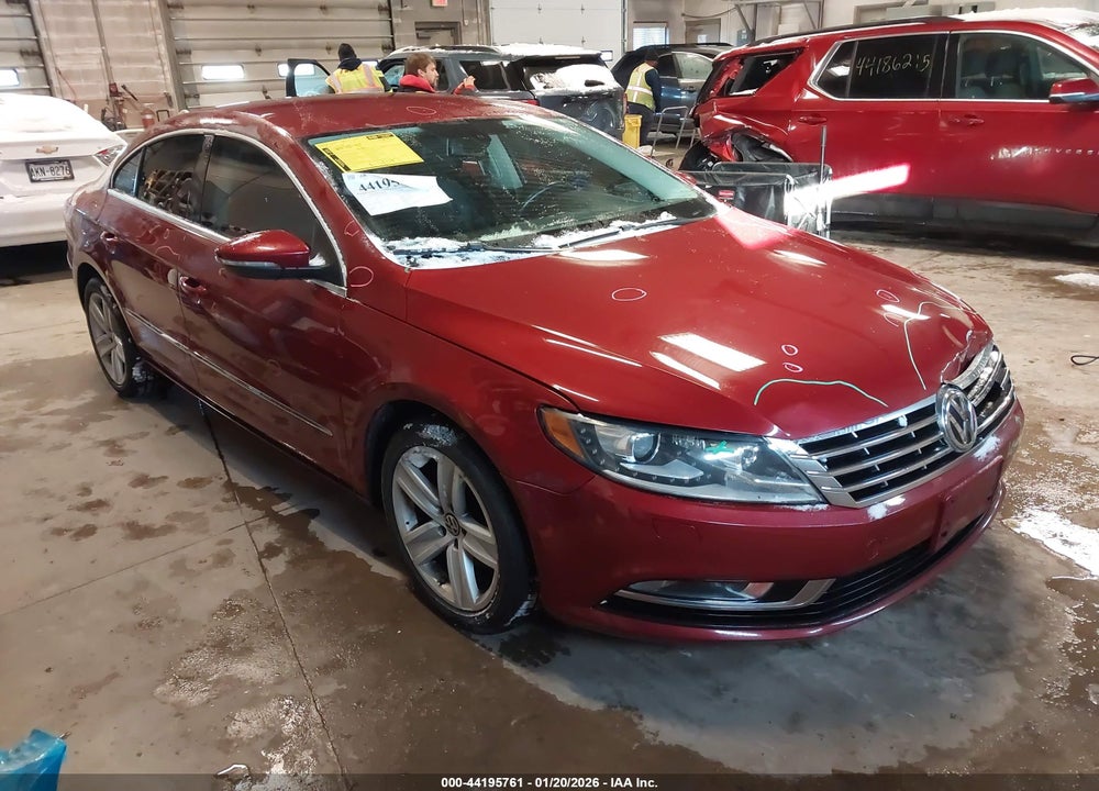 2014 VOLKSWAGEN CC 2.0T SPORT VIN: WVWBP7ANXEE503052