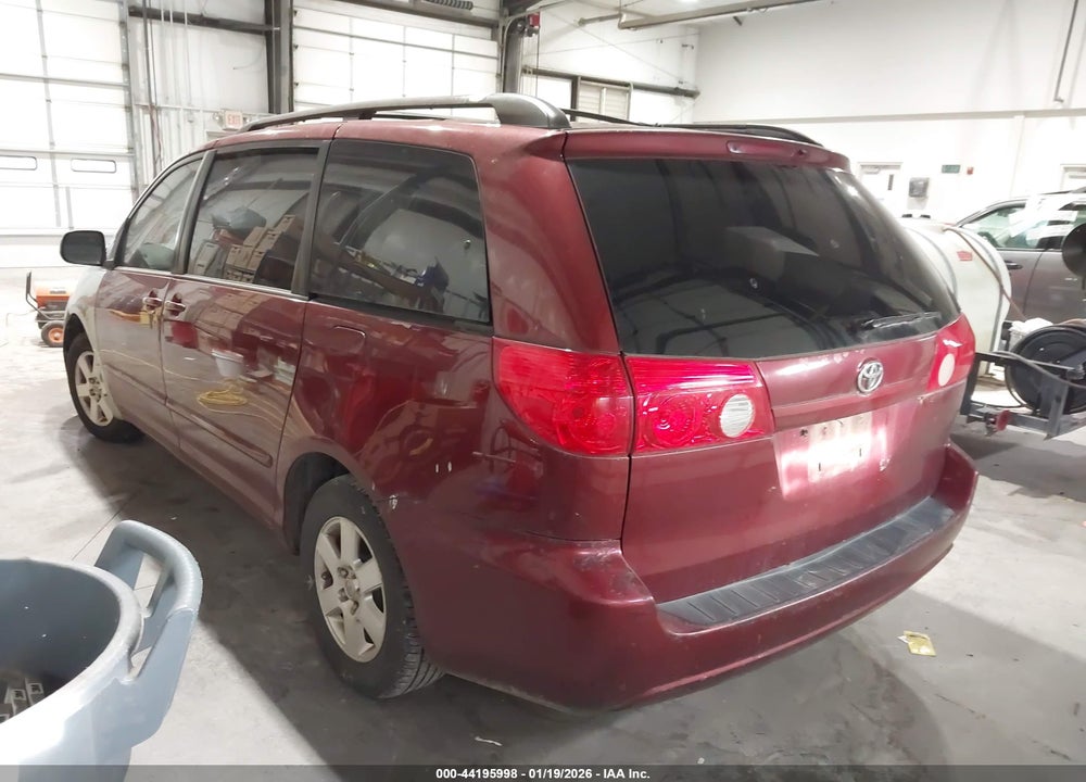 2008 TOYOTA SIENNA LE VIN: 5TDZK23C38S191862