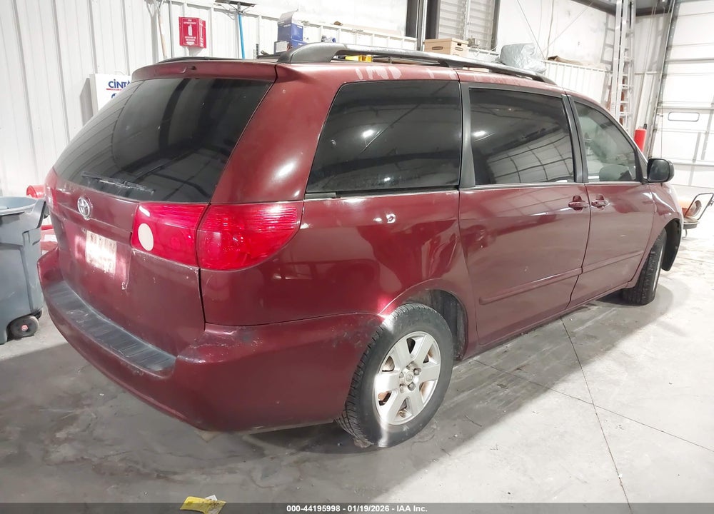 2008 TOYOTA SIENNA LE VIN: 5TDZK23C38S191862