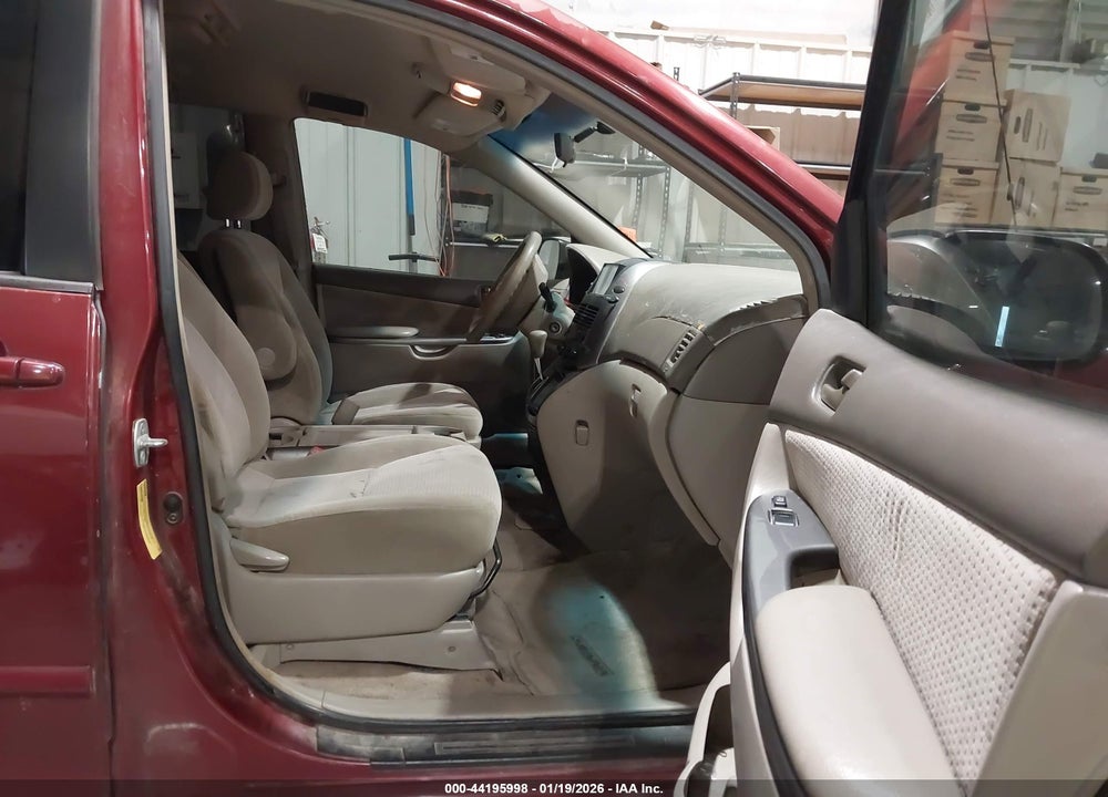 2008 TOYOTA SIENNA LE VIN: 5TDZK23C38S191862