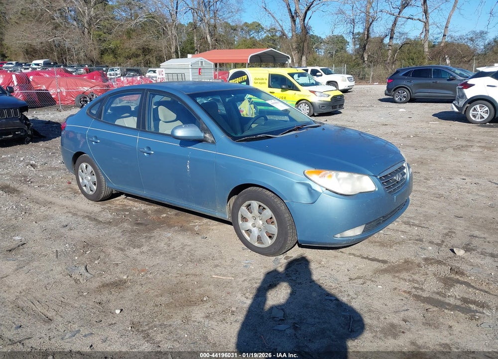 2007 HYUNDAI ELANTRA GLS/LIMITED/SE VIN: KMHDU46D77U093735