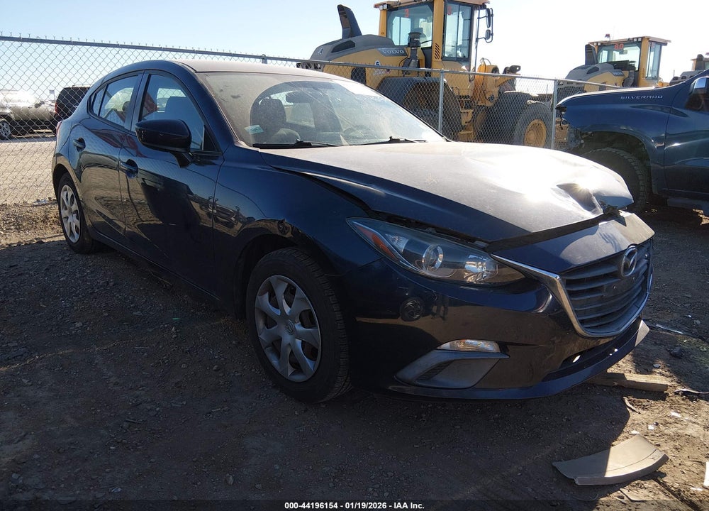 2015 MAZDA 3 I SPORT VIN: 3MZBM1K76FM193058