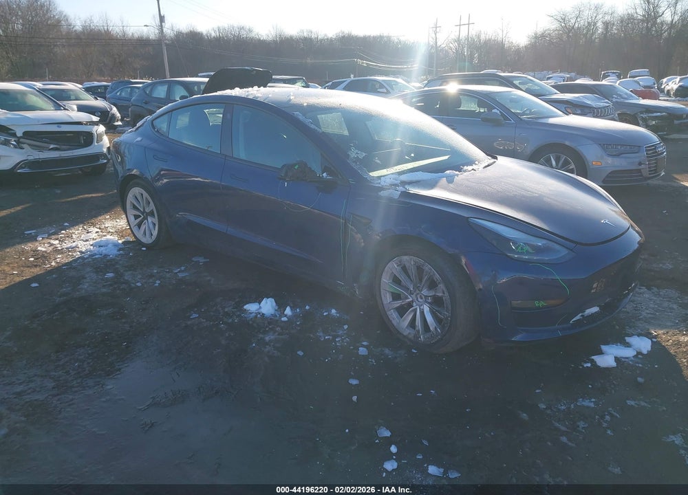 2021 TESLA MODEL 3 LONG RANGE DUAL MOTOR ALL-WHEEL DRIVE VIN: 5YJ3E1EB8MF049923