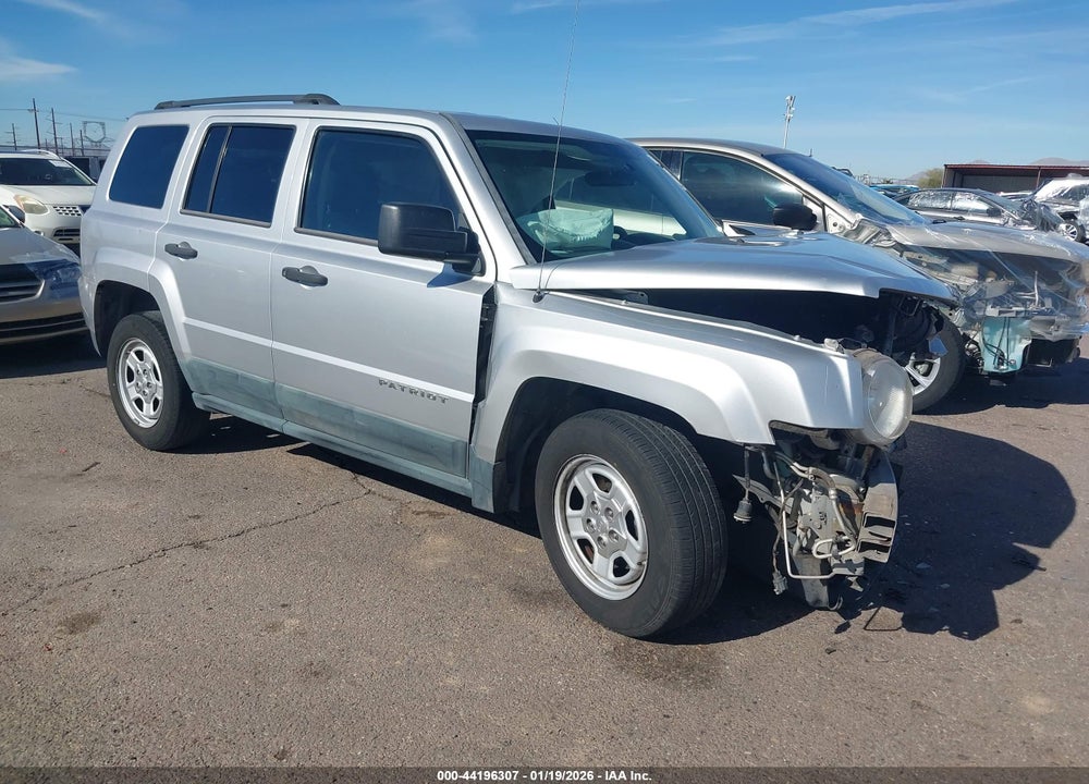 2011 JEEP PATRIOT SPORT VIN: 1J4NT1GA6BD286315