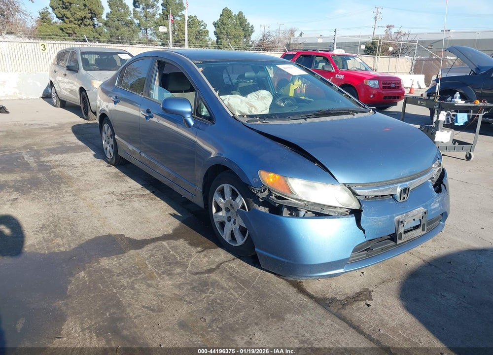 2006 HONDA CIVIC LX VIN: 1HGFA16556L052782