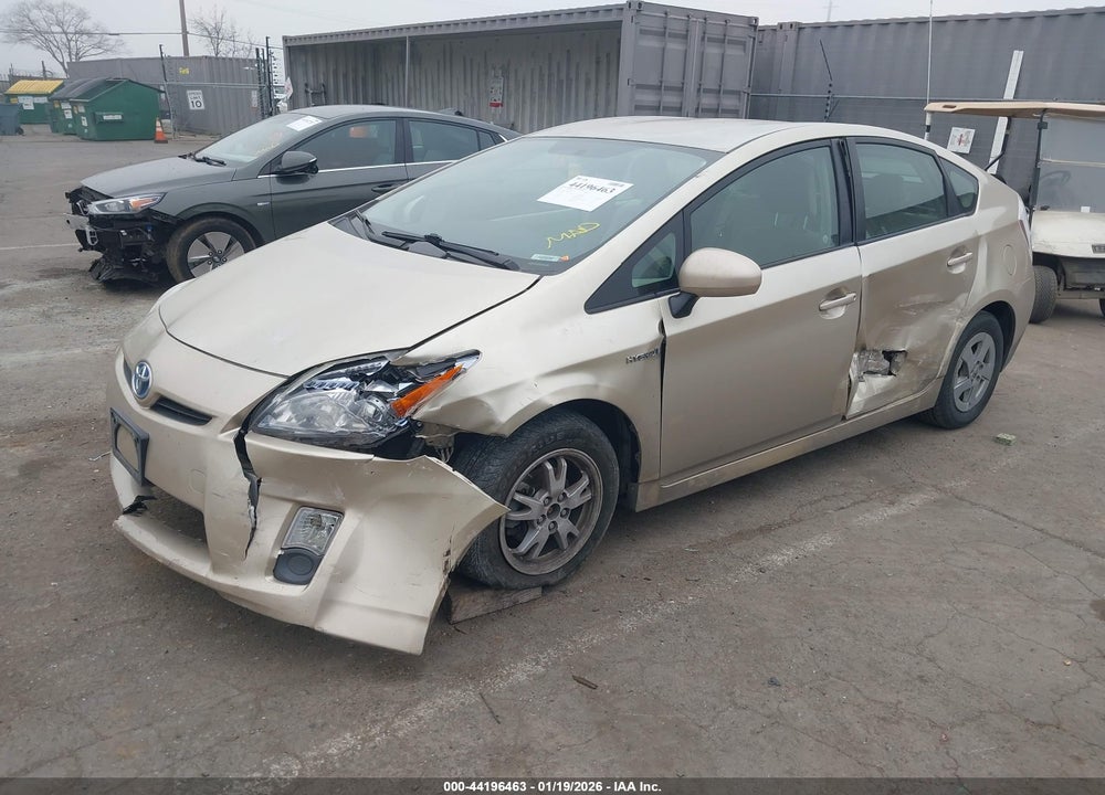 2011 TOYOTA PRIUS THREE VIN: JTDKN3DU3B1402004