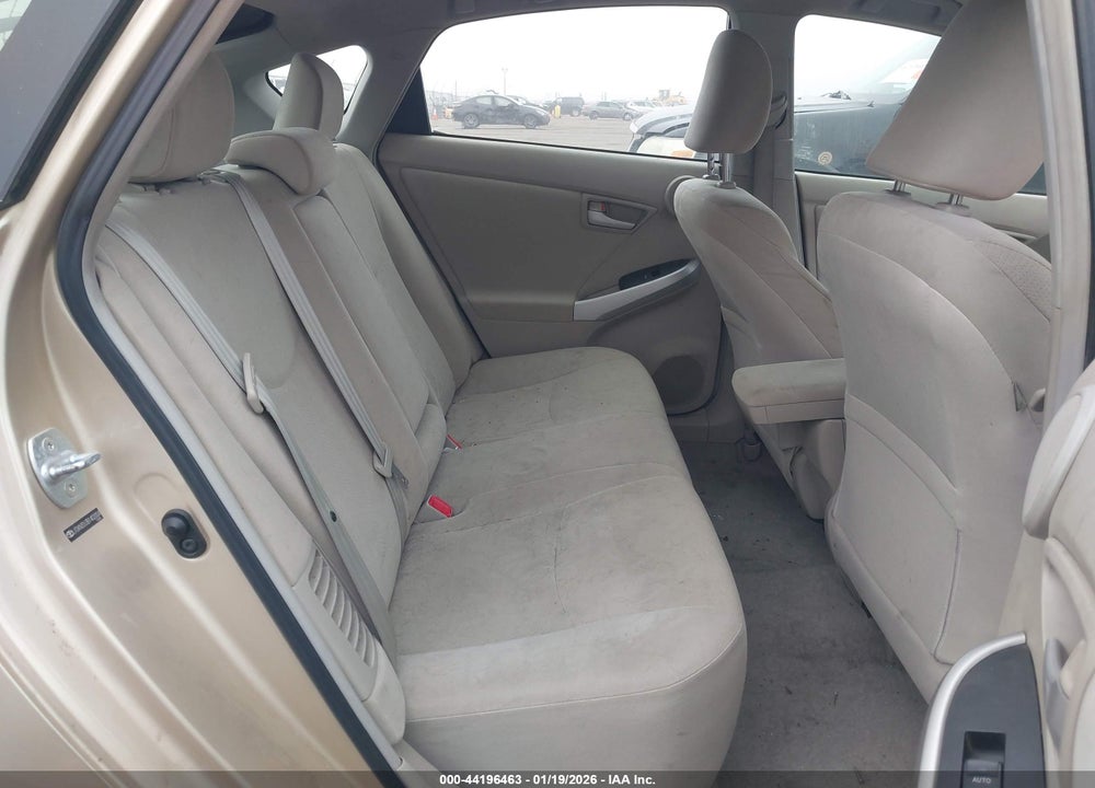 2011 TOYOTA PRIUS THREE VIN: JTDKN3DU3B1402004