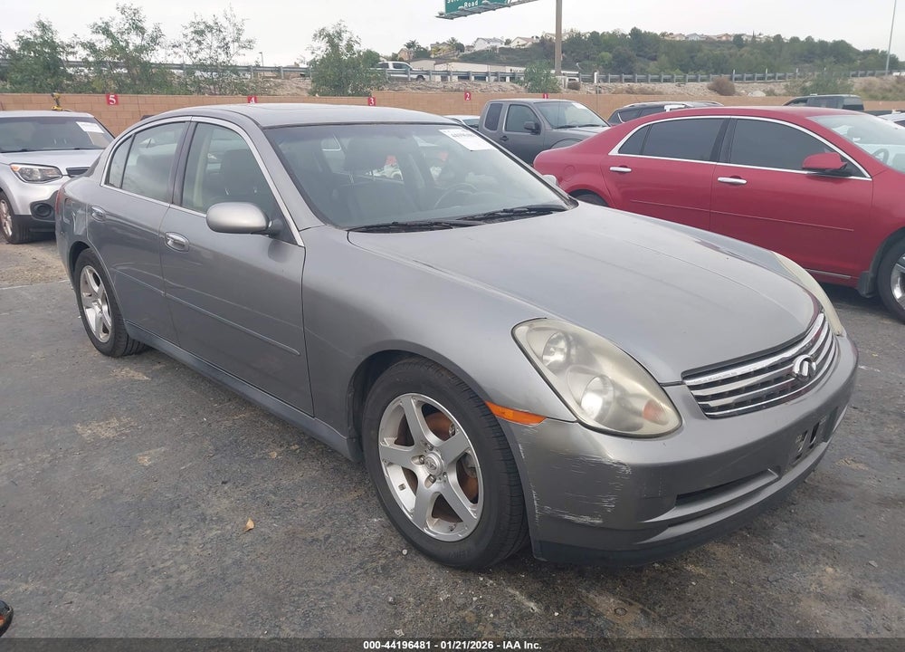 2004 INFINITI G35 VIN: JNKCV51E44M620367