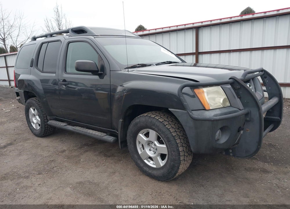 2007 NISSAN XTERRA S VIN: 5N1AN08W87C529537