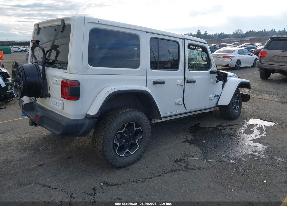 2023 JEEP WRANGLER 4XE RUBICON 4X4 VIN: 1C4JJXR65PW553803