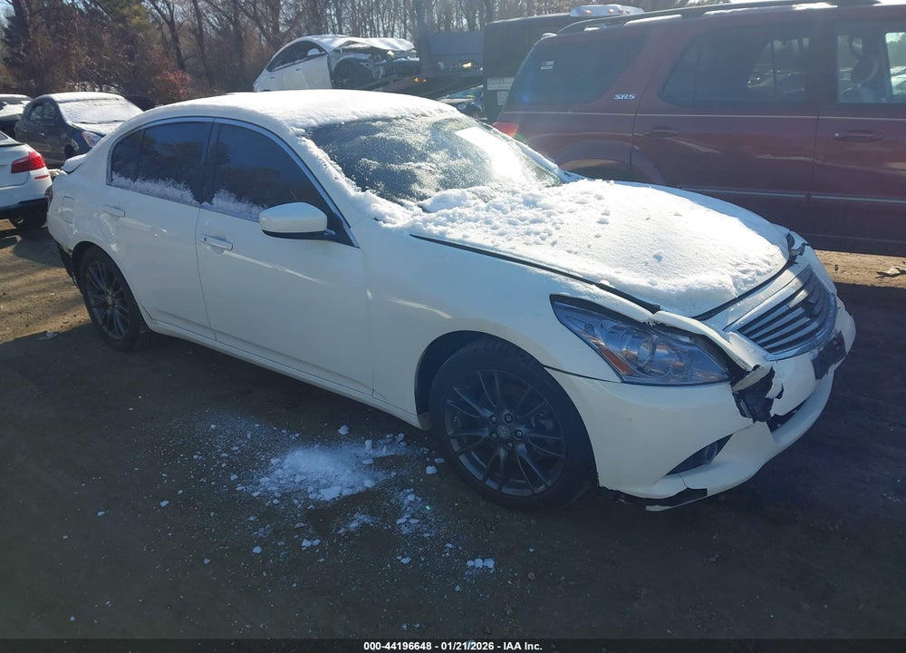 2013 INFINITI G37X VIN: JN1CV6AR5DM756200