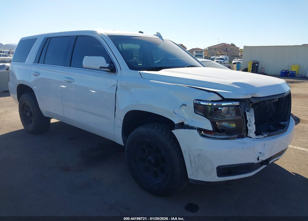 2016 CHEVROLET TAHOE COMMERCIAL FLEET VIN: 1GNSKFEC3GR439277